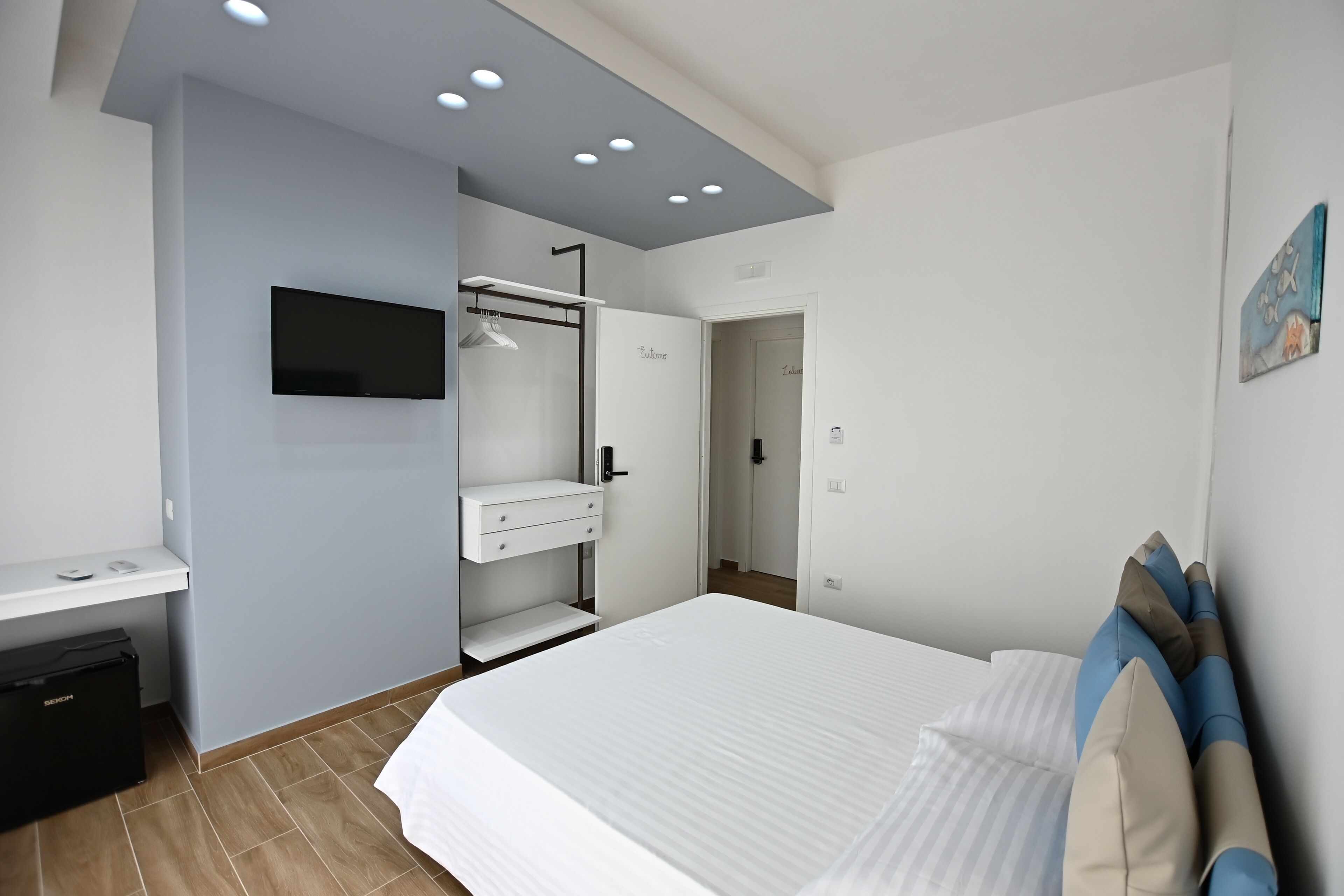 Blackout drapes, iron/ironing board, free WiFi