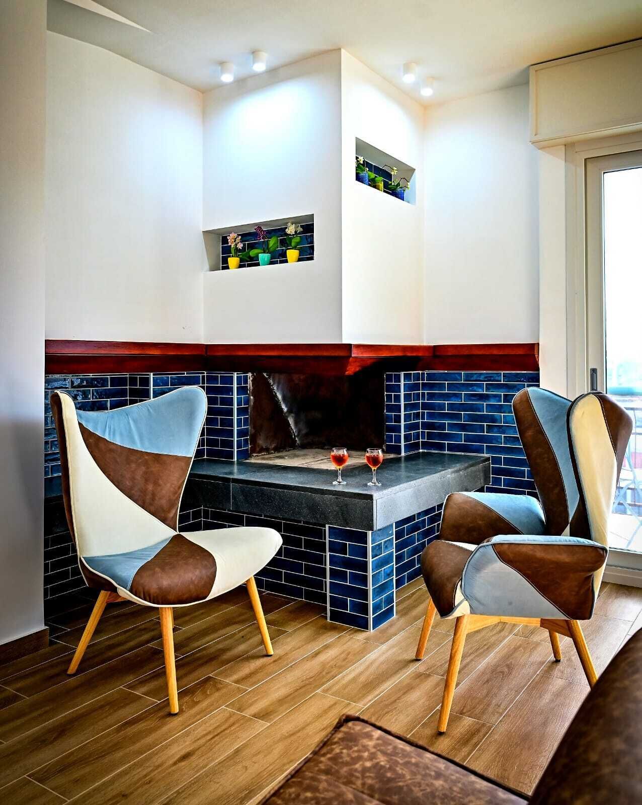 Coin salon dans le hall