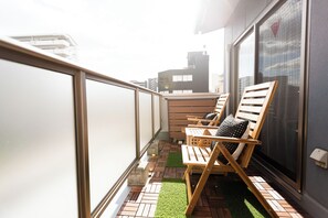 Luxury Suite, Balcony, City View | View from room - b&Namba2 (Osaka)