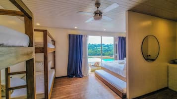 Quadruple Room, Garden View | In-room safe