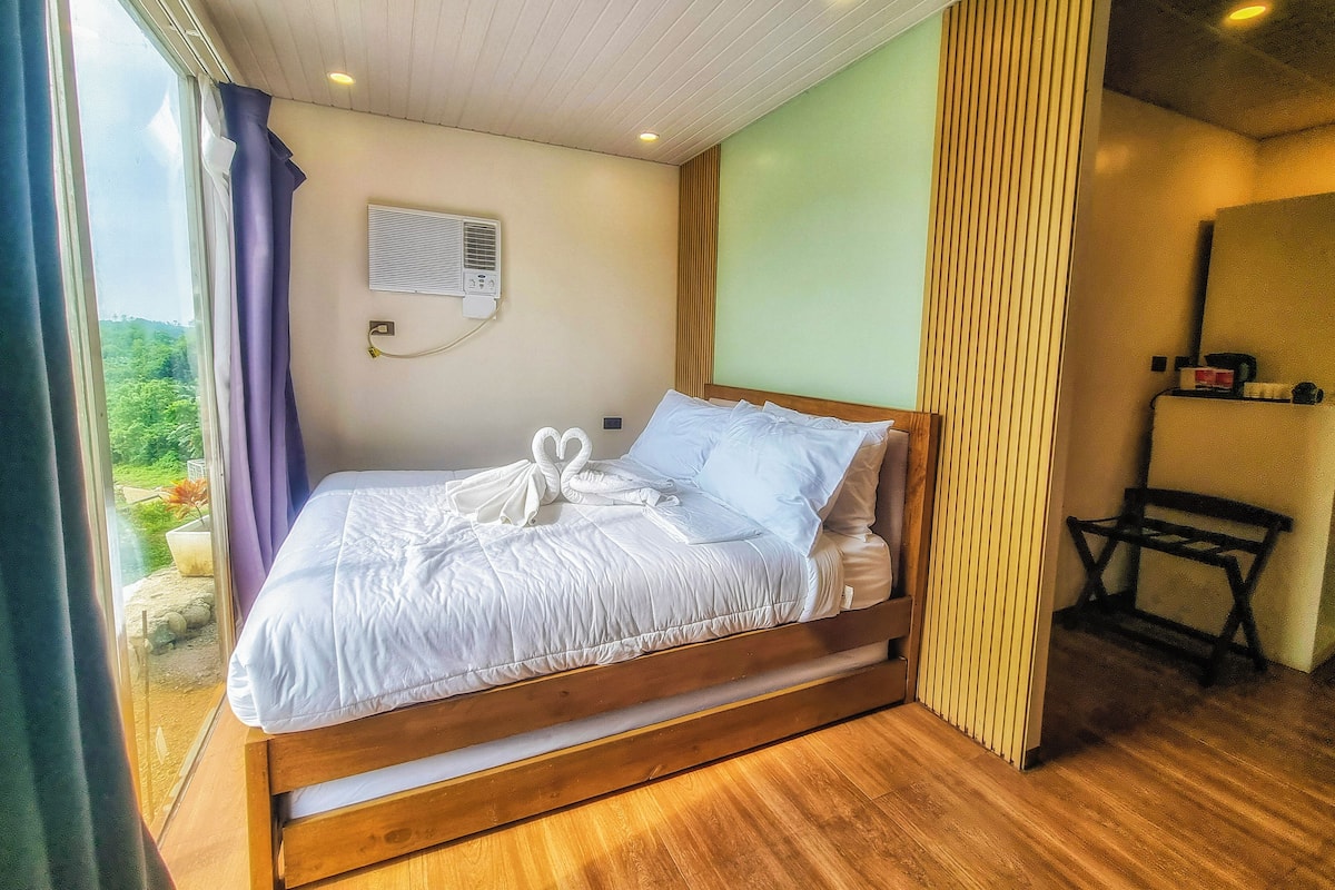 Quadruple Room, Garden View | In-room safe