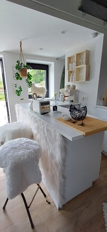 Interior. Tiny cottage in beautiful Wallonia