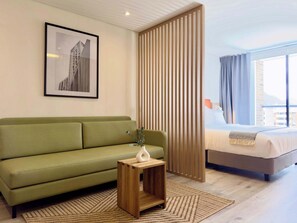 1 Schlafzimmer, Schreibtisch, Bügeleisen/Bügelbrett, WLAN