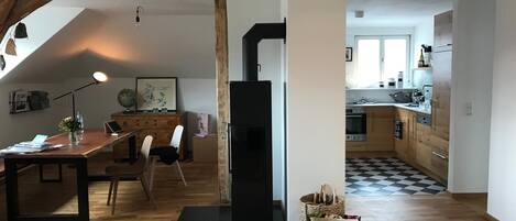 Refrigerador, horno, parrilla de estufa y lavavajillas