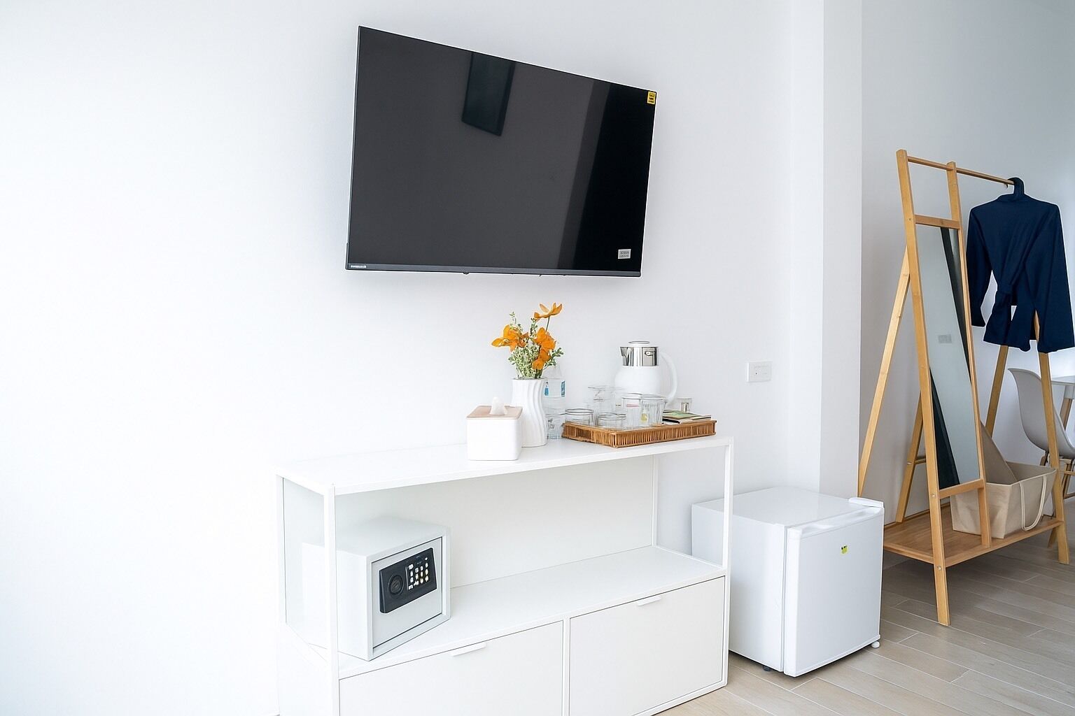 Caja de seguridad en la habitación 