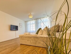 2 Schlafzimmer, Bügeleisen/Bügelbrett, kostenloses WLAN, Bettwäsche