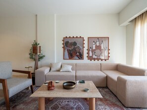 Appartement Exclusif, vue ville | Coin séjour