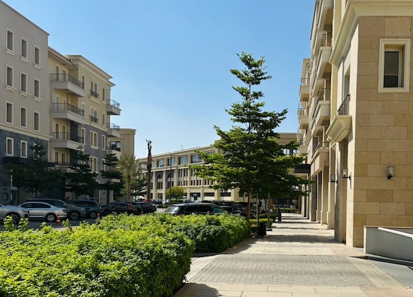 Façade de l’hébergement