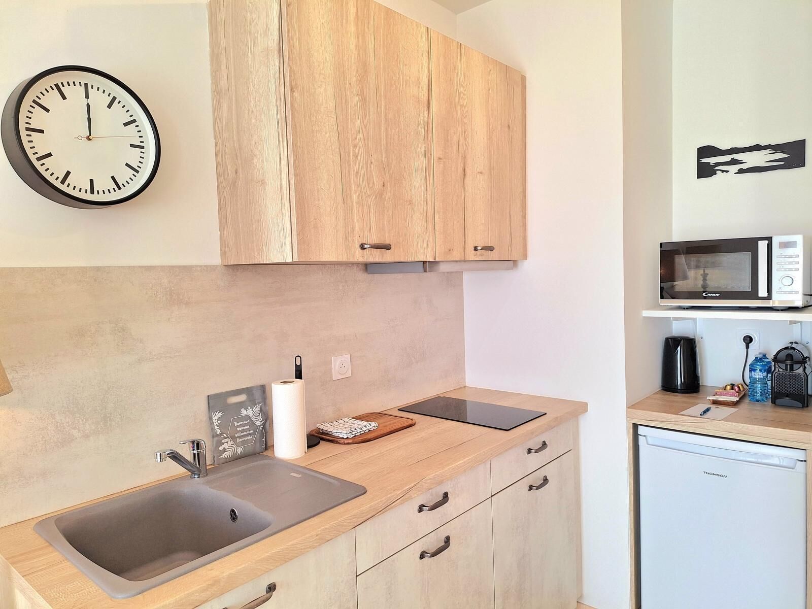 Mikrobølgeovn, kaffe-/temaskine