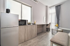 Luxury-Apartment, Stadtblick | Innenbereich