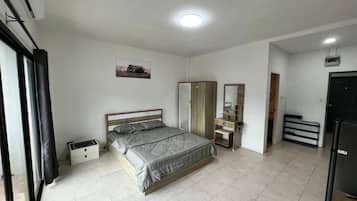 Apartamento, 1 habitación, fumadores, balcón | 1 dormitorio