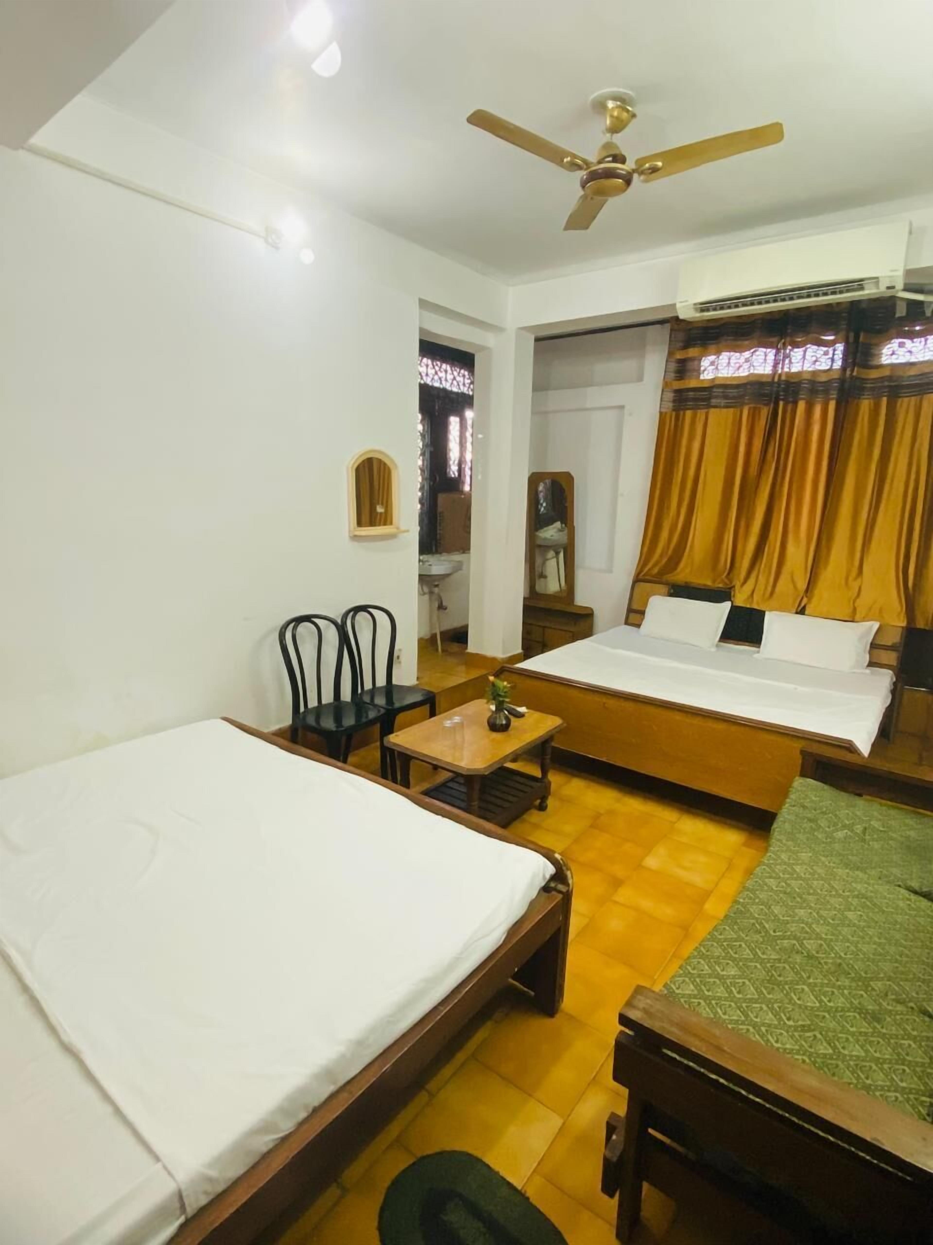 家庭客房, 空調 | 書桌、筆電工作空間、免費無線上網、床單