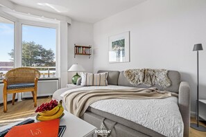 1 bedroom, free WiFi - Vacation apartment "Min Leevsten" in Westerland with balcony, WiFi, private parking space (Sylt)