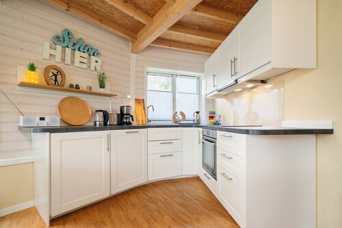 Kugelhaus Nordlichter - healthy living with clay & seagrass, eat-in kitchen, 2 bathrooms, Terra