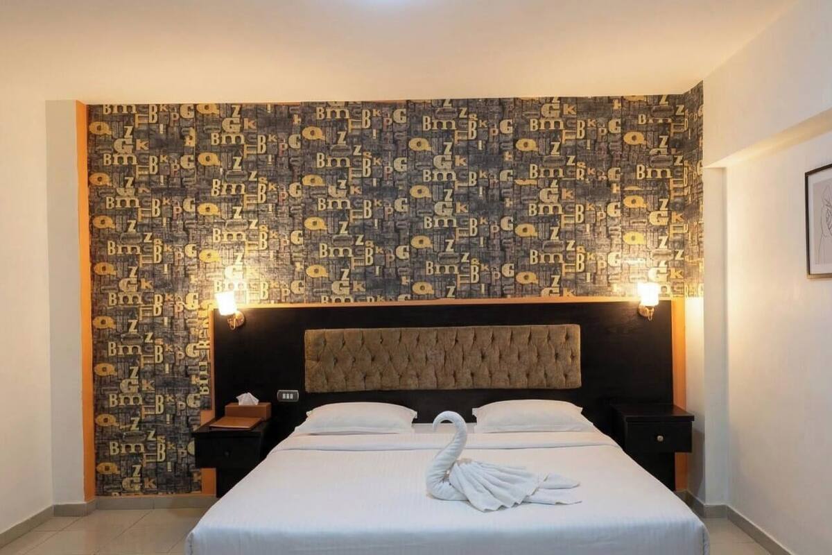 Premium bedding, free WiFi, bed sheets