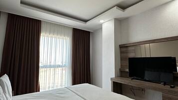 Standard Double Room Single Use, Garden View | Laptop workspace, iron/ironing board, free WiFi