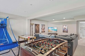 Townhome, Multiple Beds, Balcony, Garden View (Creekside Getaway) | Game room - Creekside Getaway Stay for 8 (Ocean View)