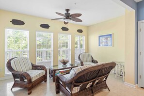 Townhome, Multiple Beds, Balcony, Garden View (Creekside Getaway) | Living area