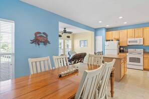 Townhome, Multiple Beds, Balcony, Garden View (Creekside Getaway) | Private kitchen - Creekside Getaway Stay for 8 (Ocean View)