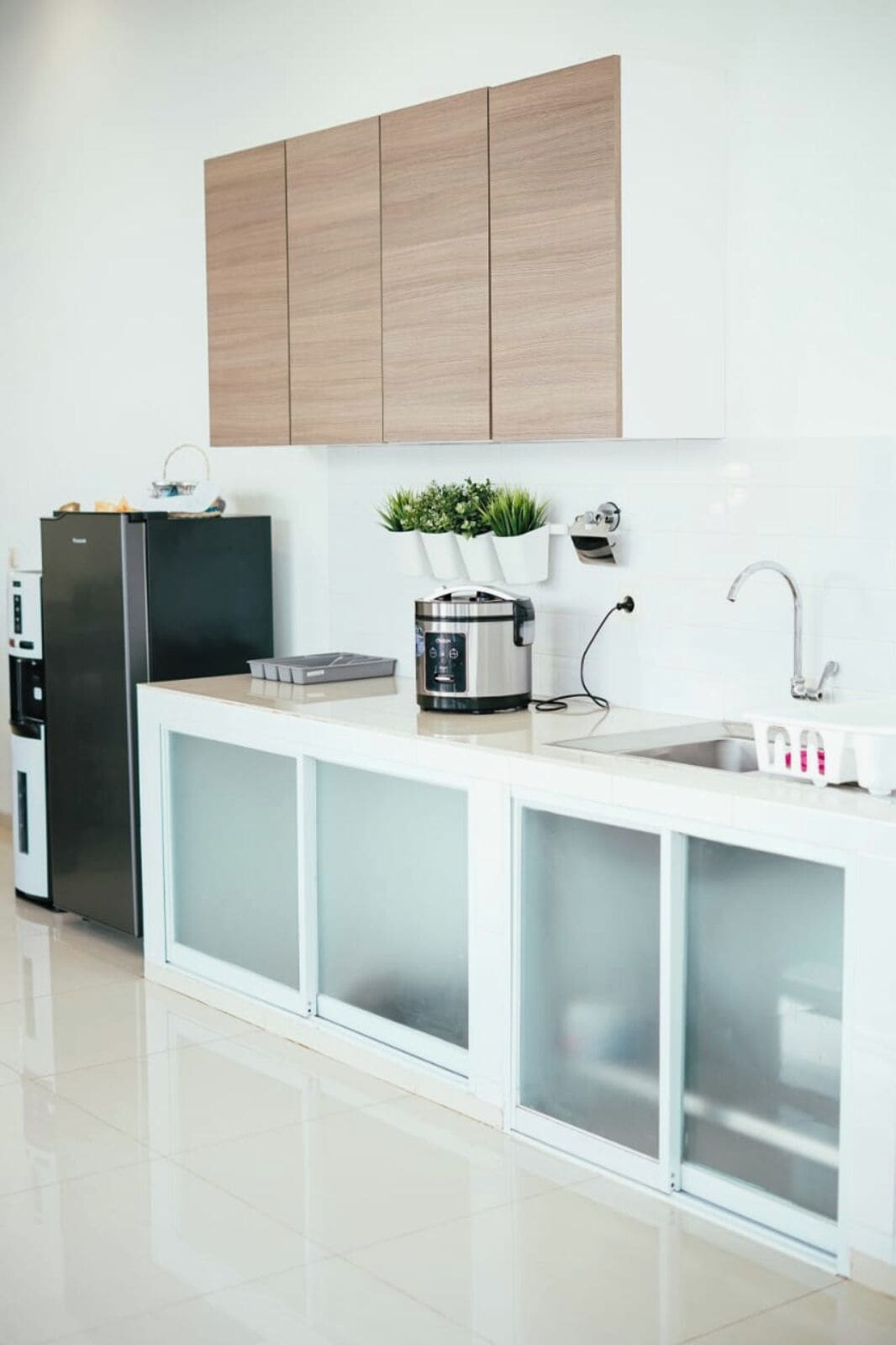 Family Villa, Garden View | Private kitchen | Fridge, microwave, stovetop, dishwasher