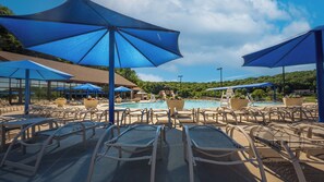 Indoor pool, a heated pool