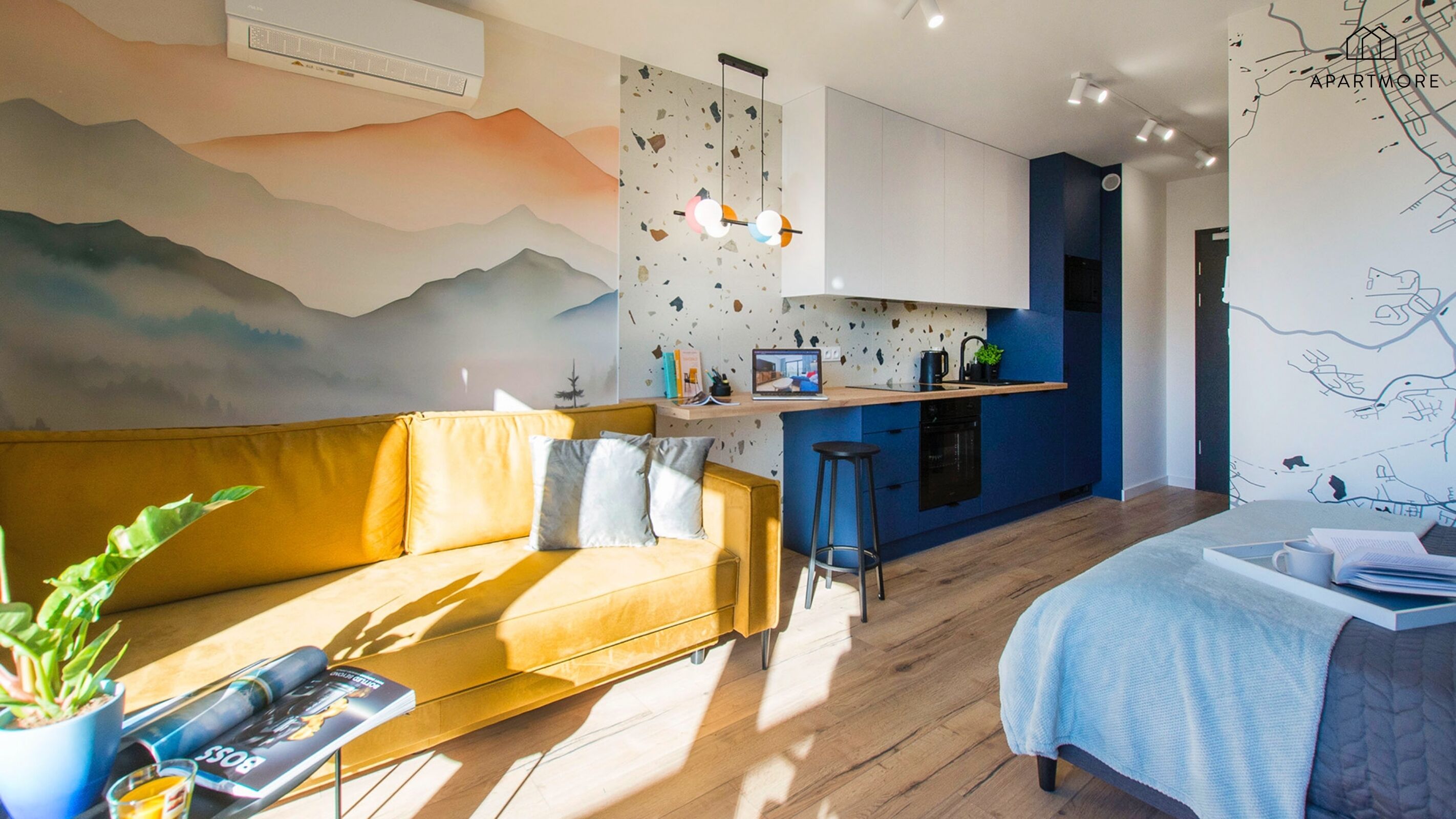 Comfort-studiosviitti | Ylelliset vuodevaatteet, yksilöllisesti sisustettu