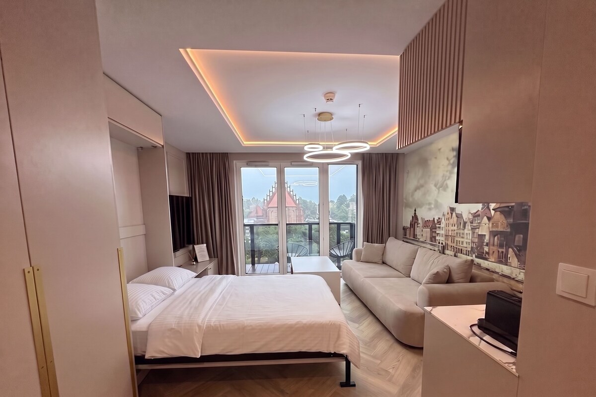 Comfort-Studiosuite, Balkon