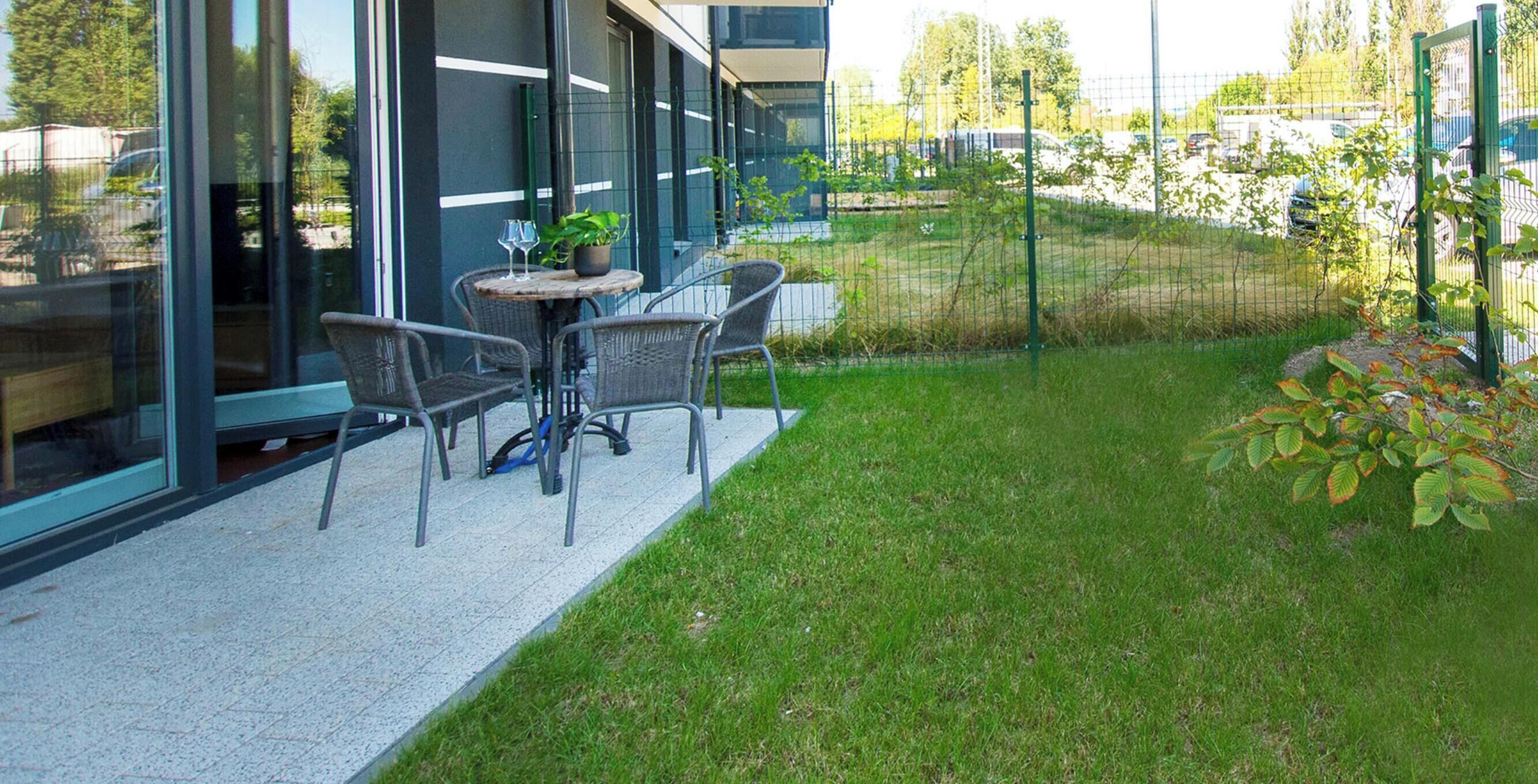 Apartamento, 1 habitación, vistas al jardín | Terraza o patio