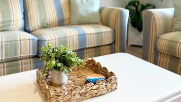 Smart-TV, Kamin, Videospiele, Bücher