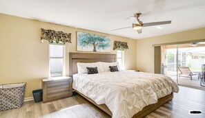 3 habitaciones, tabla de planchar con plancha, wifi y ropa de cama 