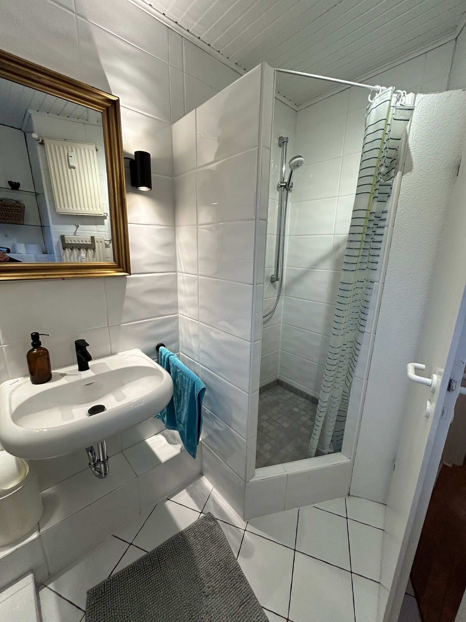 Bruser, hårtørrer, håndklæder, Toiletpapir