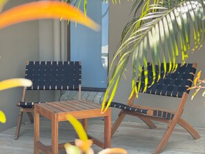 Phòng đôi tiện nghi đơn giản, quang cảnh vườn | Hiên