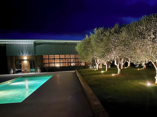 Villa | Pool | Indoor pool, outdoor pool - Provencal Villa With Garden & Pool (Uzès)