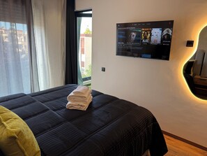 1 makuuhuone, silitysrauta/-lauta, Wi-Fi, vuodevaatteet