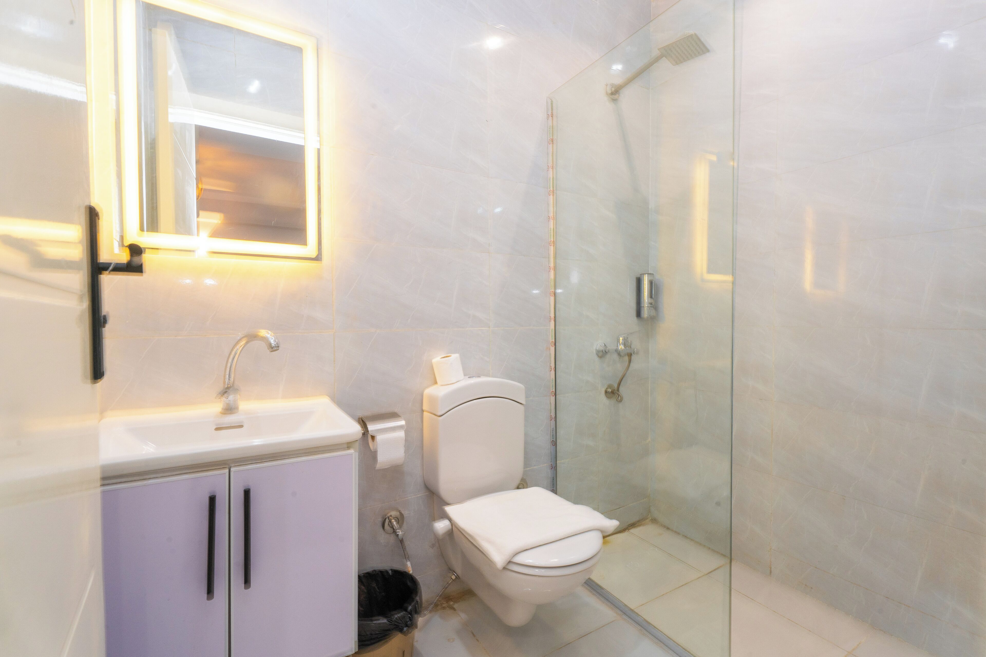 Appartement Deluxe, balcon, vue montagne | Salle de bain