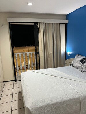 1 غرفة نوم وواي فاي وملاءات أسرّة