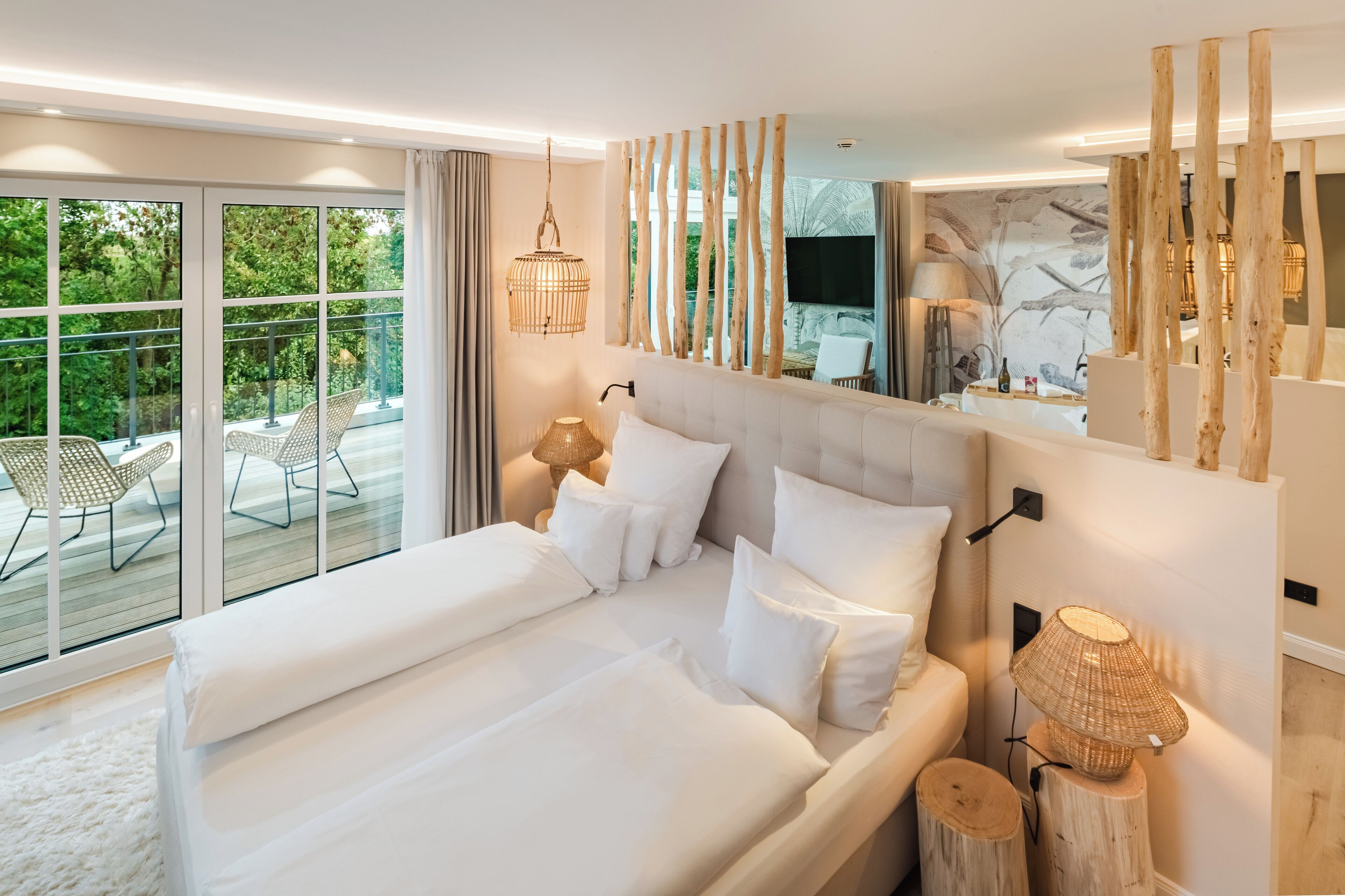 Literie de qualité supérieure, minibar, coffres-forts dans les chambres