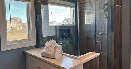 3-bedroom house on the Madison, CT shore with outstanding views of marsh.