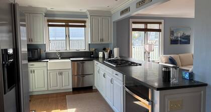 3-bedroom house on the Madison, CT shore with outstanding views of marsh.