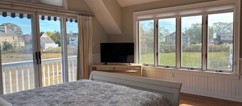 3-bedroom house on the Madison, CT shore with outstanding views of marsh.