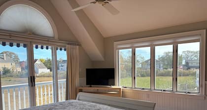 3-bedroom house on the Madison, CT shore with outstanding views of marsh.