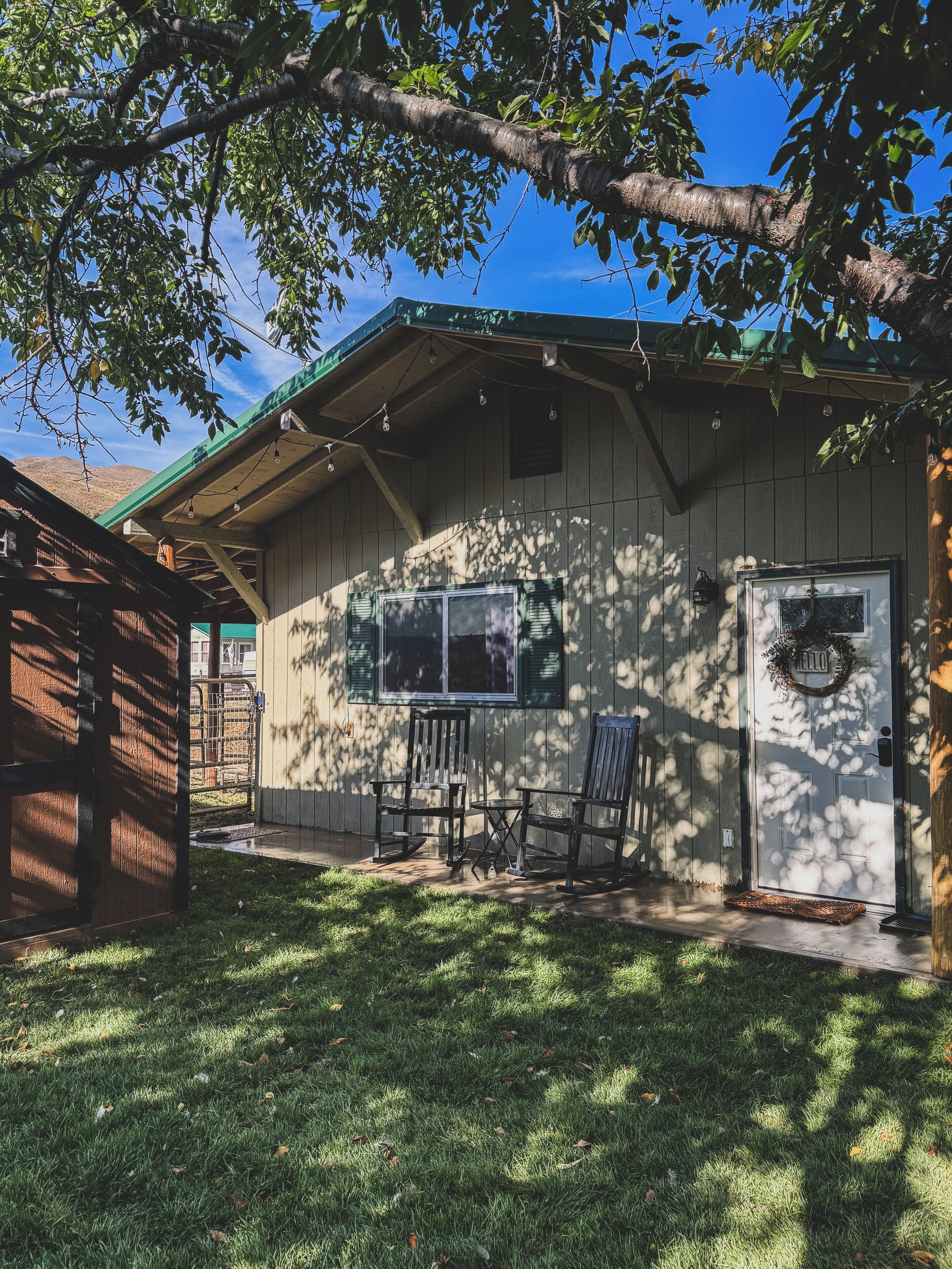 Enceinte de l’hébergement