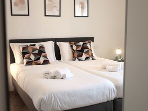 2 Schlafzimmer, kostenloses WLAN, Bettwäsche