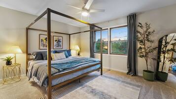 4 bedrooms, desk, iron/ironing board, free WiFi