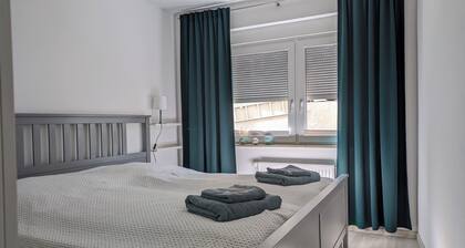 Moderne 3-Zimmer-Ferienwohnung direkt am Saaleradwanderweg
