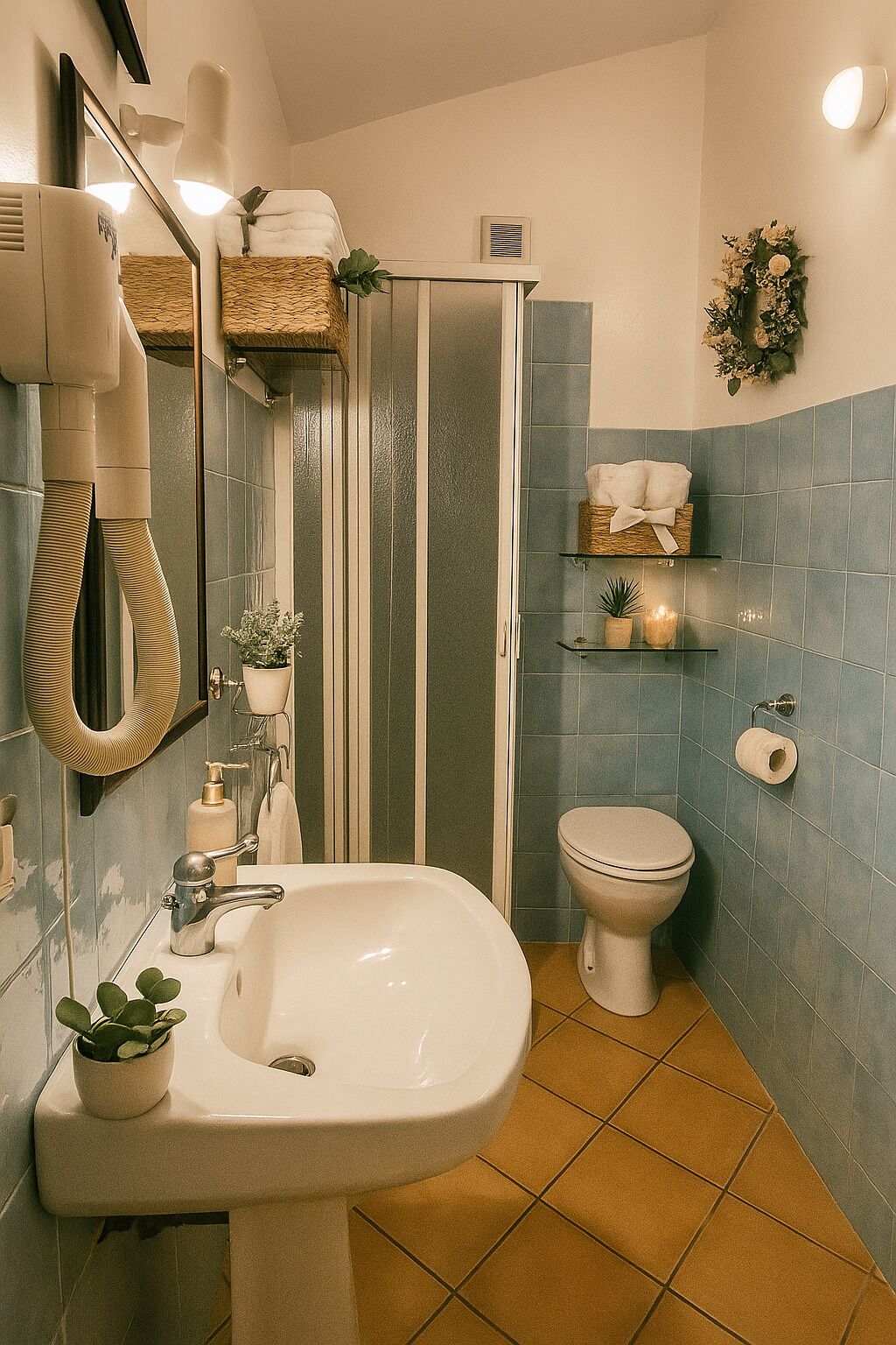 Camera tripla | Bagno | Doccia, asciugacapelli, accappatoio, bidet