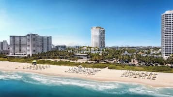 Beach nearby, white sand