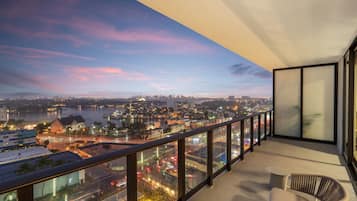Luxury-Apartment | Blick vom Balkon