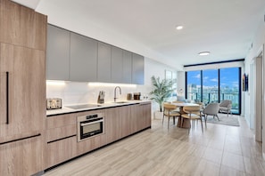 Luxury Condo | Private kitchen | Coffee/tea maker, toaster, blender - Elegant Miami Beach Condos (Miami Beach)