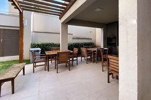 Opções para refeição ao ar livre